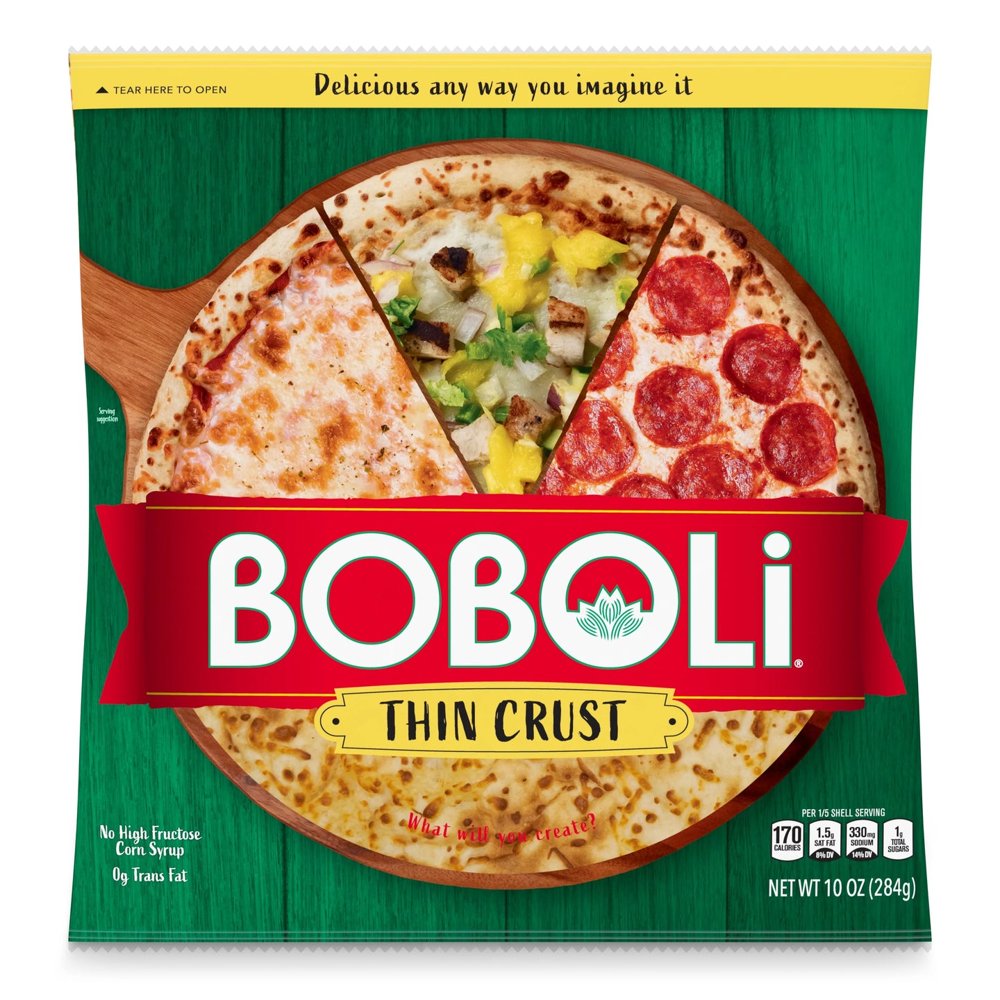 BoBoli Original Thin Pizza Crust 2ct. (Best Brand)