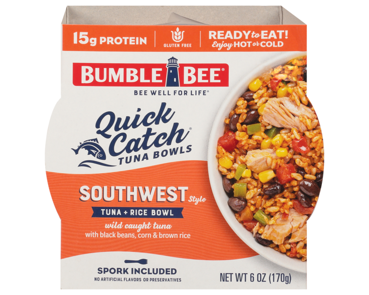 Bumble Bee Quick Catch Southwest Style Tuna and Rice Bowl