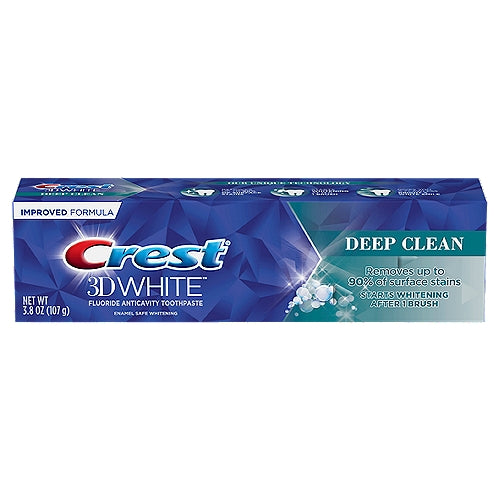 Crest 3D White Deep Clean Toothpaste
