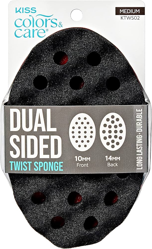 Dual Sided Hair Styling Sponge (Great for Locks)