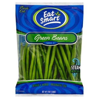 Fresh Cut Green Beans (Trimmed, Washed, and Ready to Eat)