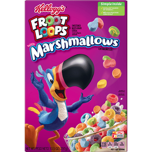 Fruit Loops with Marshmallows