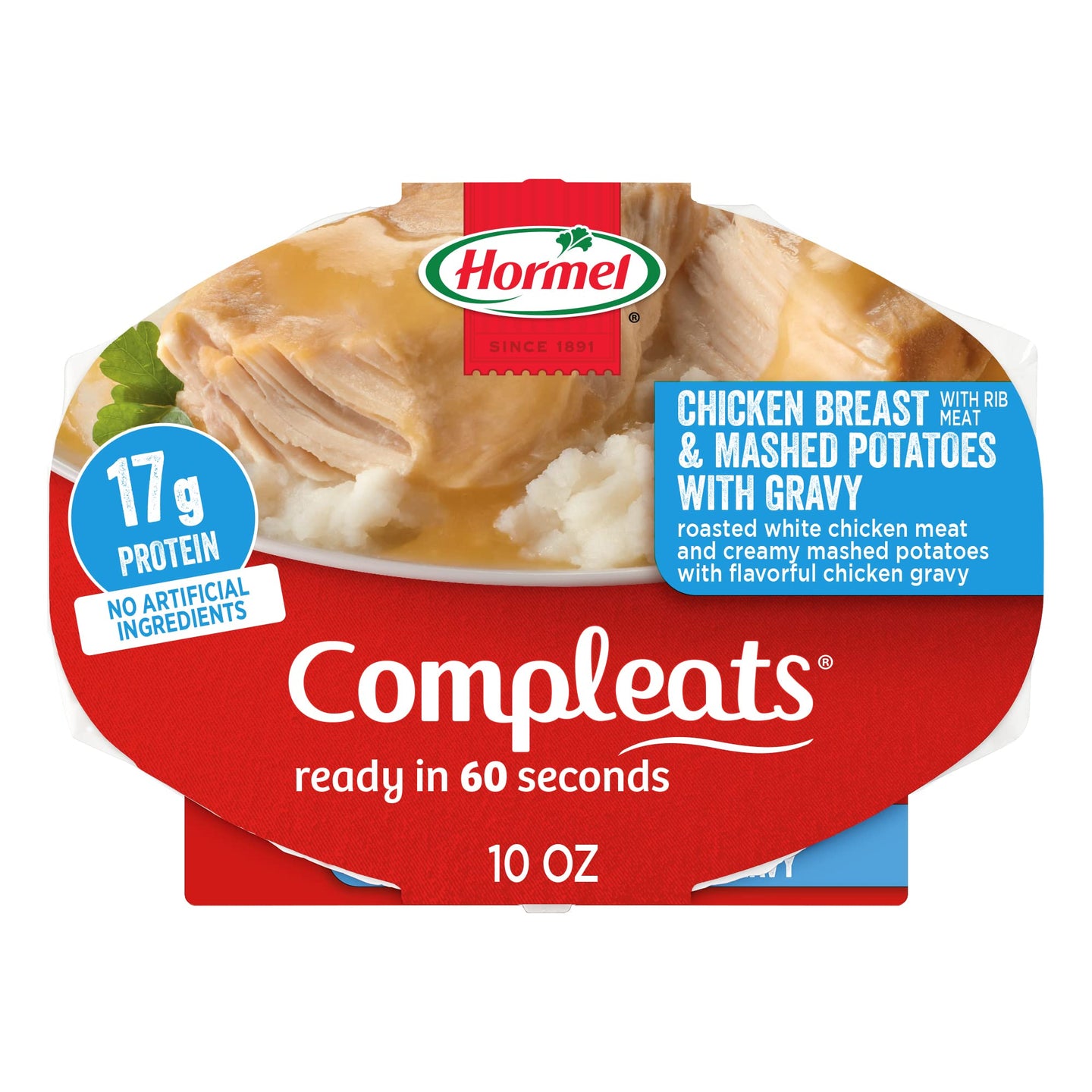 Hormel Compleats Chicken Breast & Mashed Potatoes w/ Gravy