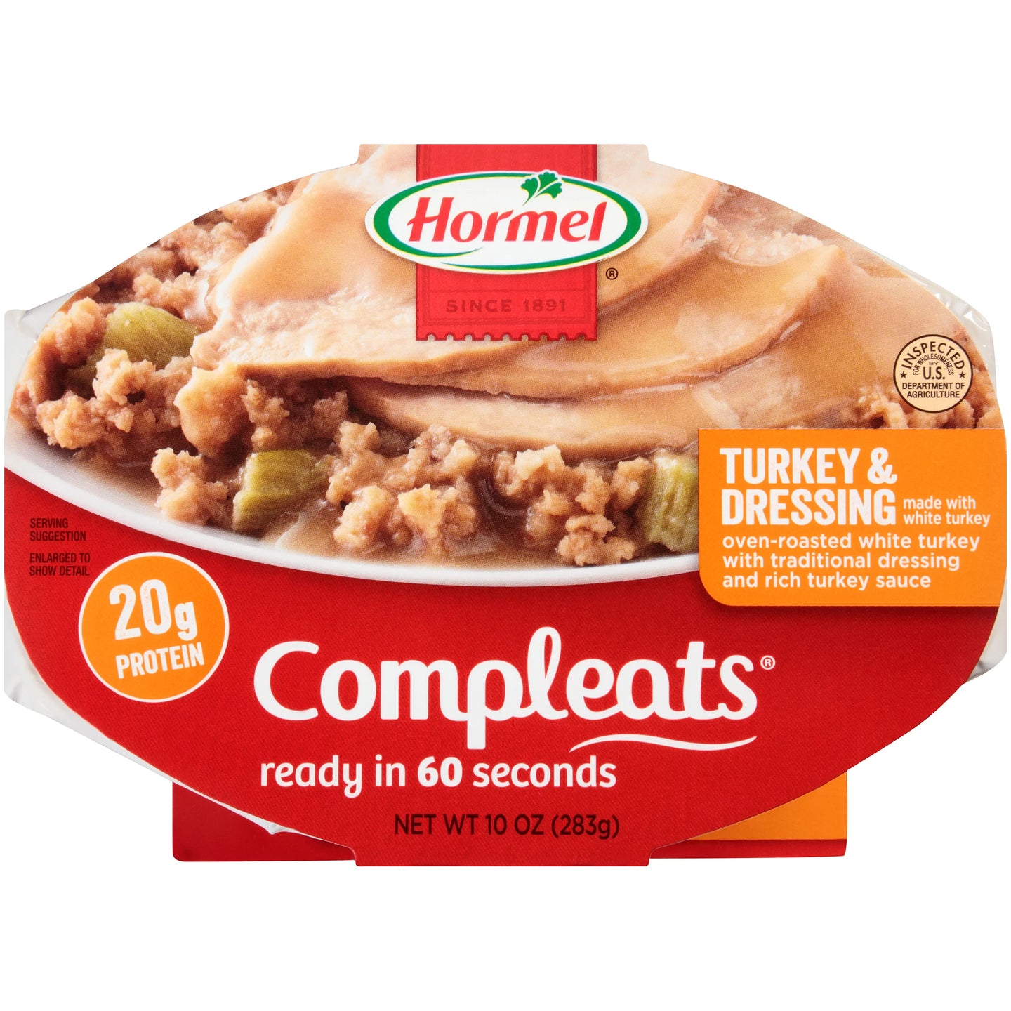 Hormel Compleats Turkey & Dressing Meal