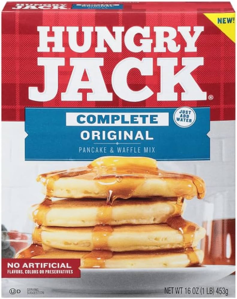 Hungry Jack Complete Pancake and Waffle Mix (Just add water)