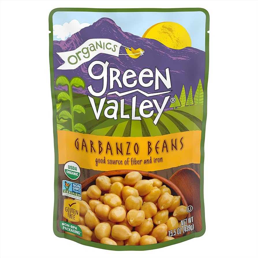 Organics Green Valley Garbanzo Beans (Over 3 Servings)