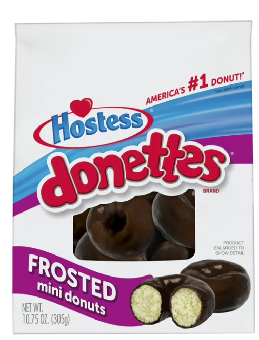 Hostess Mini Frosted Donettes