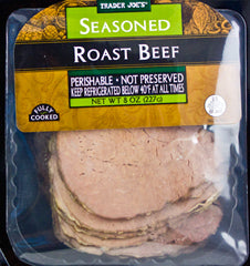Seasoned Sliced Roast Beef (Premium Cuts)