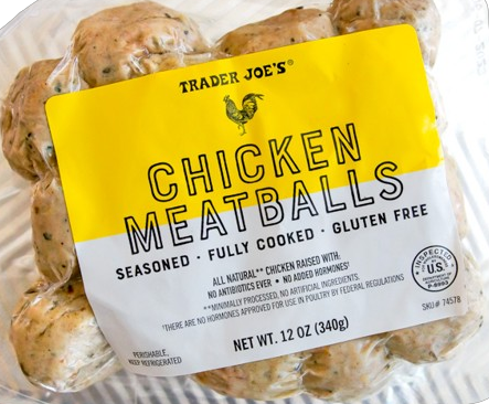 Fully Cooked Chicken Meatballs
