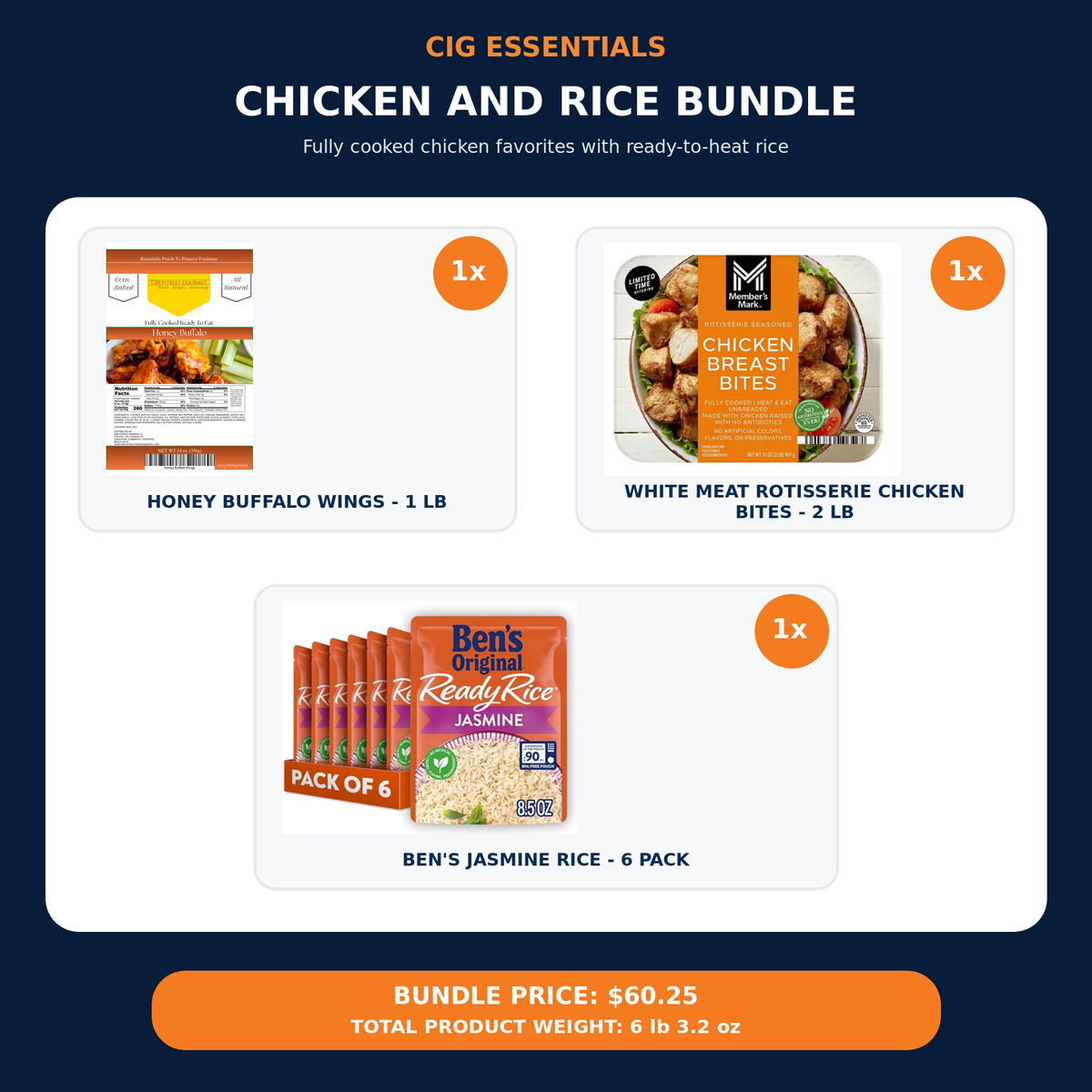 Chicken and Rice Bundle - CIG Essentials