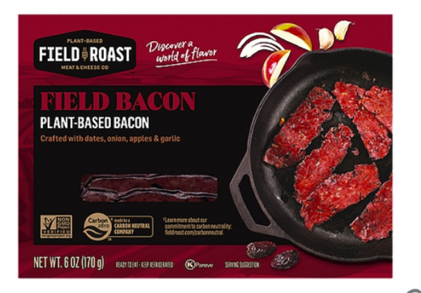 Field Roast Field Bacon premium plant-based bacon, 6 oz (170 g)