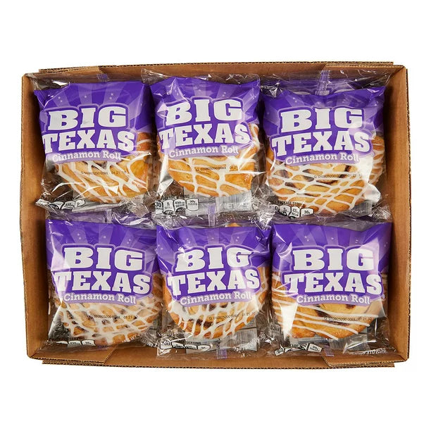 Big Texas Cinnamon Rolls 12pk/$1.46 each (Great Value Buy)
