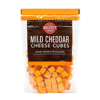 Cheddar Cheese Cubes (Best Value Buy) 2 Full Pounds