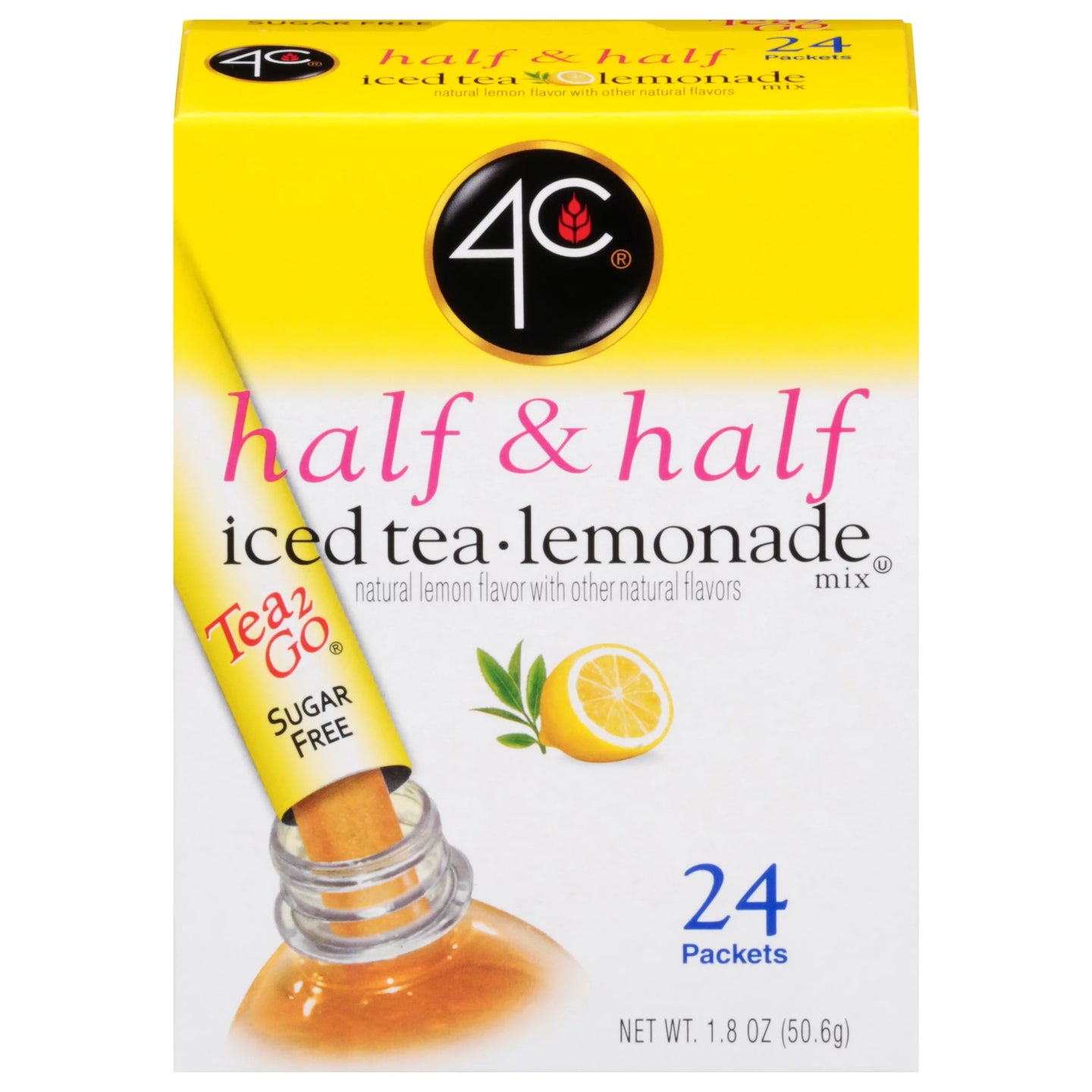 4c Half & Half Lemonade-Iced Tea Drink Mix 24ct.