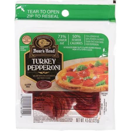 Boar's Head Turkey Pepperoni (Best Value Buy)