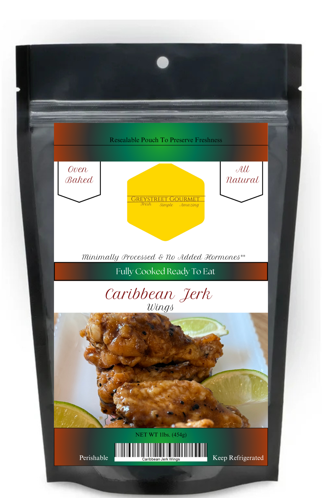 Caribbean Jerk Style Wings (Great Value Buy)