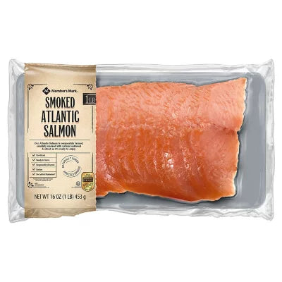 1 Pound Cold Smoked Atlantic Salmon (Great Value Buy)