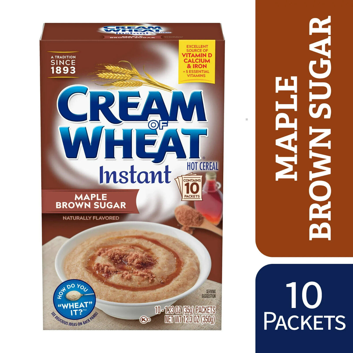 Maple Brown Sugar Cream of Wheat 10pk/$0.84 each (Great Value Buy)