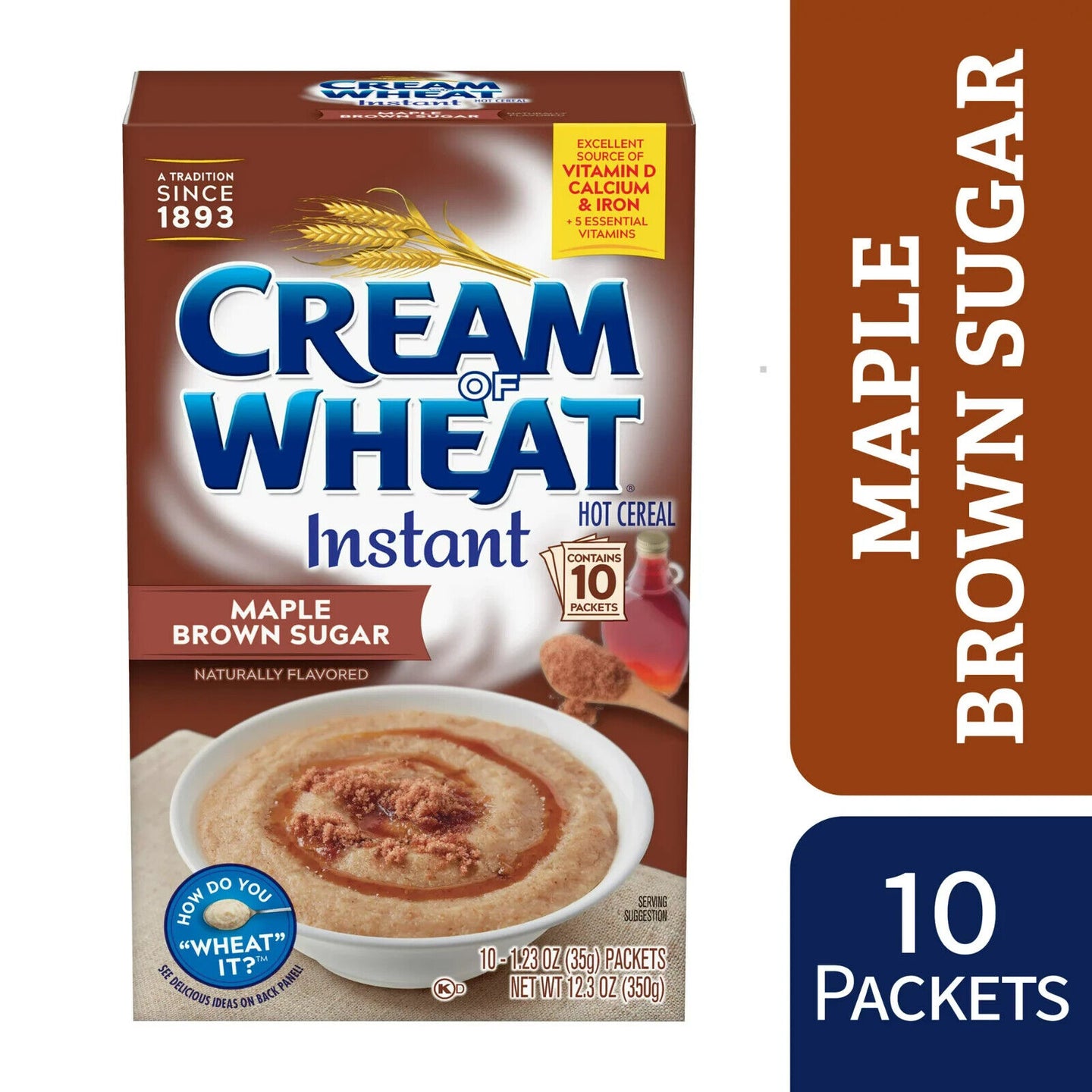 Maple Brown Sugar Cream of Wheat 10pk/$0.84 each (Great Value Buy)