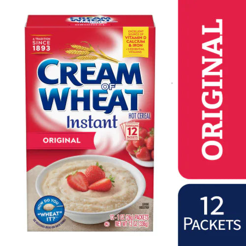 Original Cream of Wheat 12 Individual Packs/ $0.71 each (Great Value Buy)