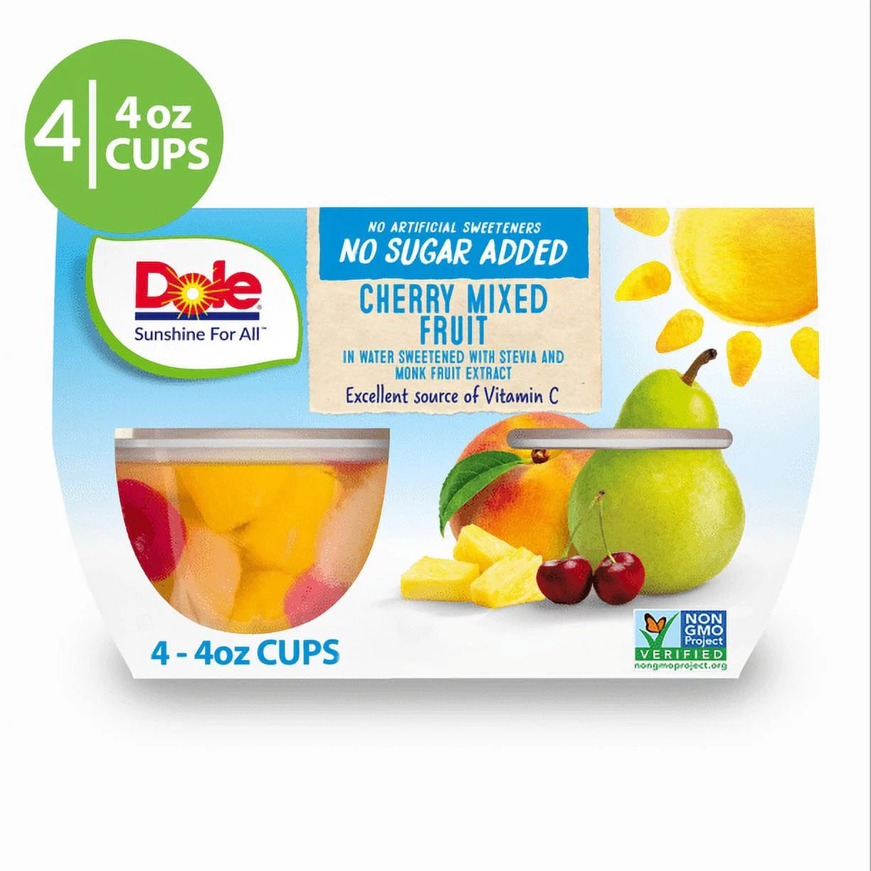 Dole Cherry Mixed Fruit Cups