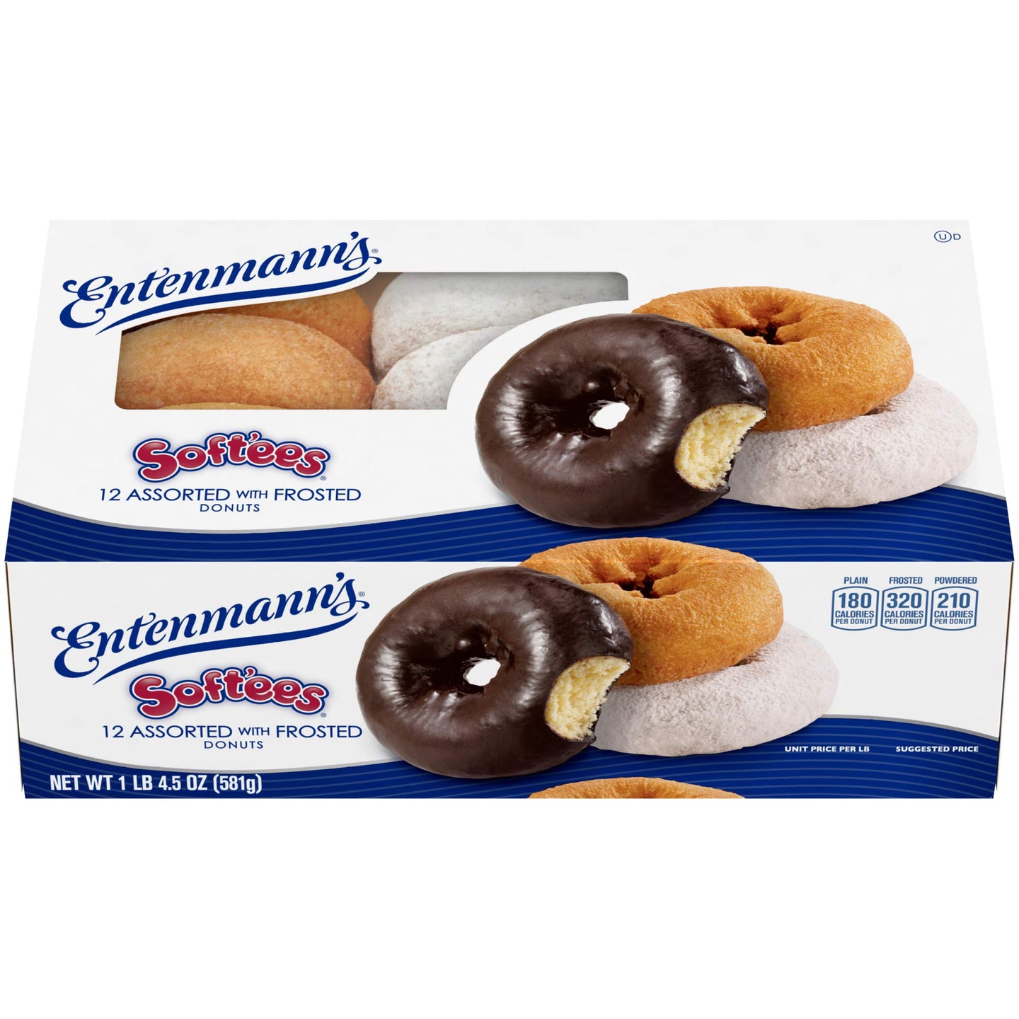 Entenmann's Softees Assorted with Frosted 12ct. Donuts