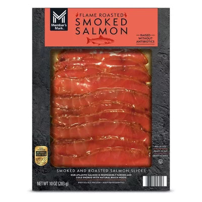 Flame Roasted Salmon Slices
