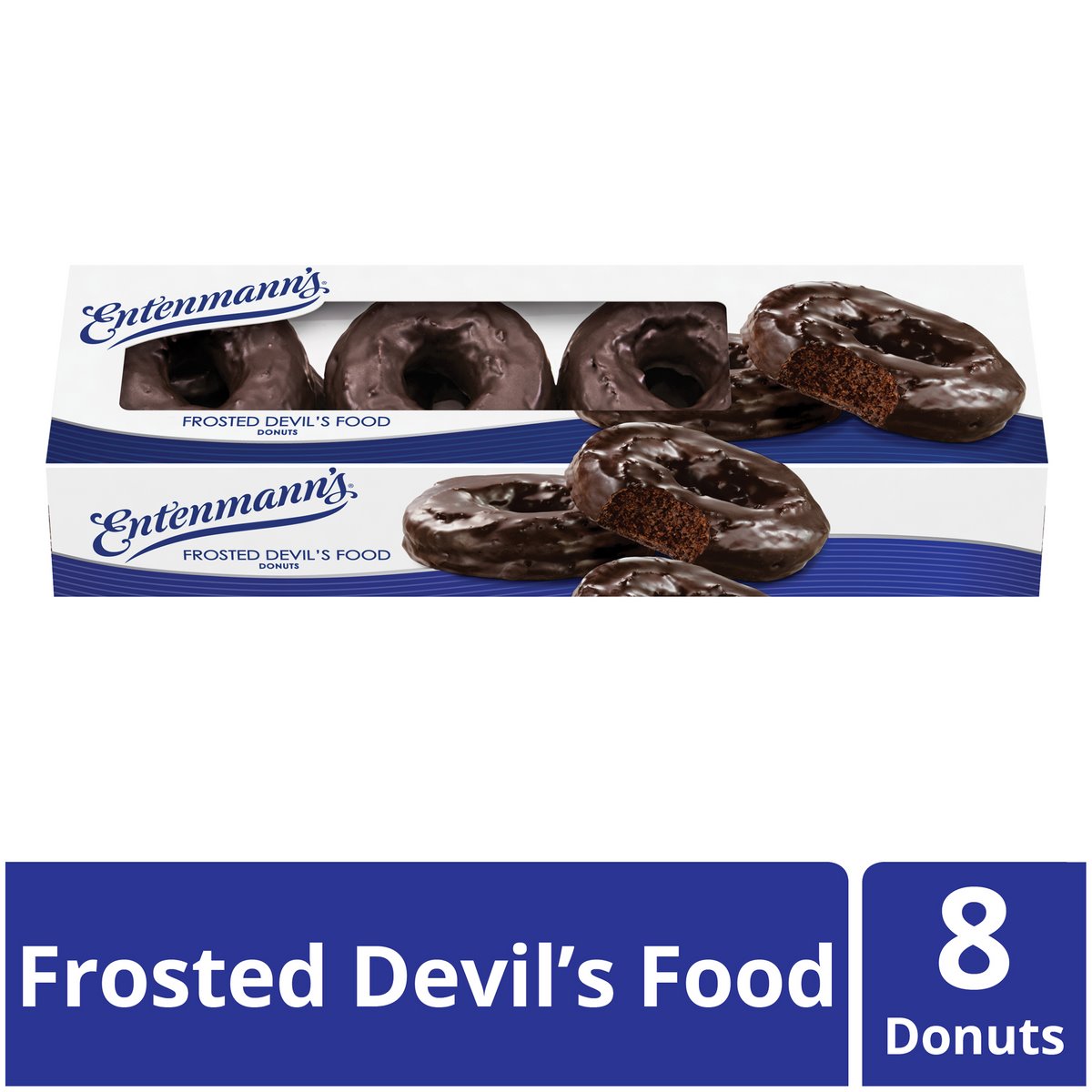 Entenmann's Frosted Devils Food Donuts