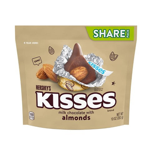 Hershey's Kisses Milk Chocolate w/ Almonds (Best Value Buy)