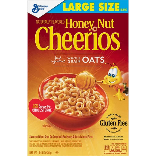Honey Nut Cheerios Large Size (Great Value Buy)