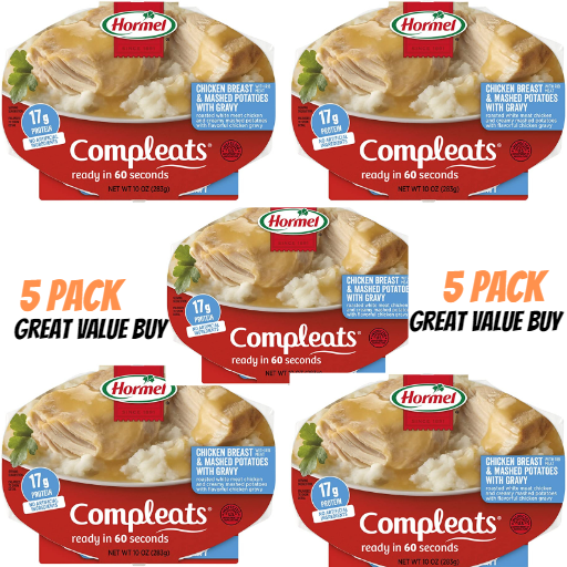 Hormel Compleat's Chicken Breast w/ Mashed Potatoes 5ct. (Great Value Buy)