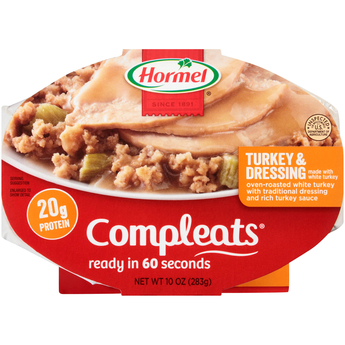 Hormel Compleats Turkey & Dressing Meal