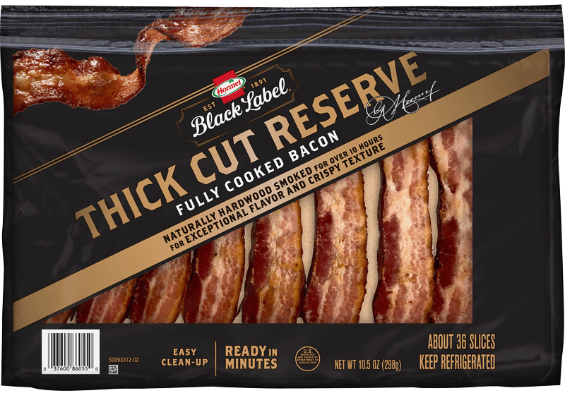 Fully Cooked  Thick Cut Bacon (Great Monthly Value Buy)