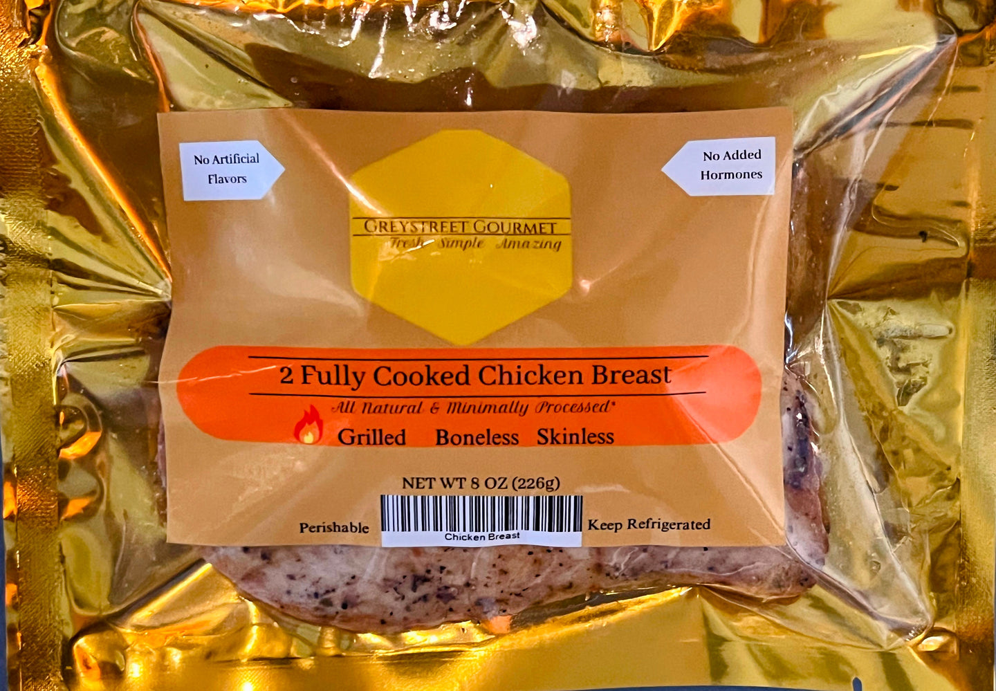 2  Herb Seasoned Boneless Grilled Chicken Breast (Best Value Buy)