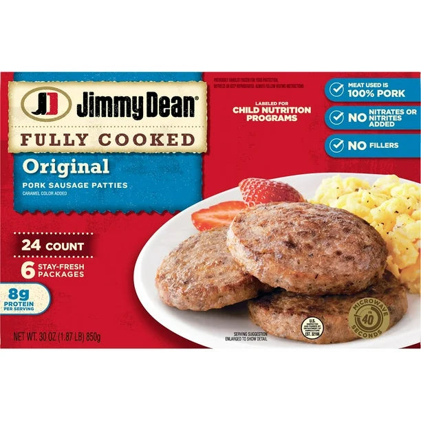 Jimmy Dean 24ct. Breakfast Sausage (Great Value Buy)