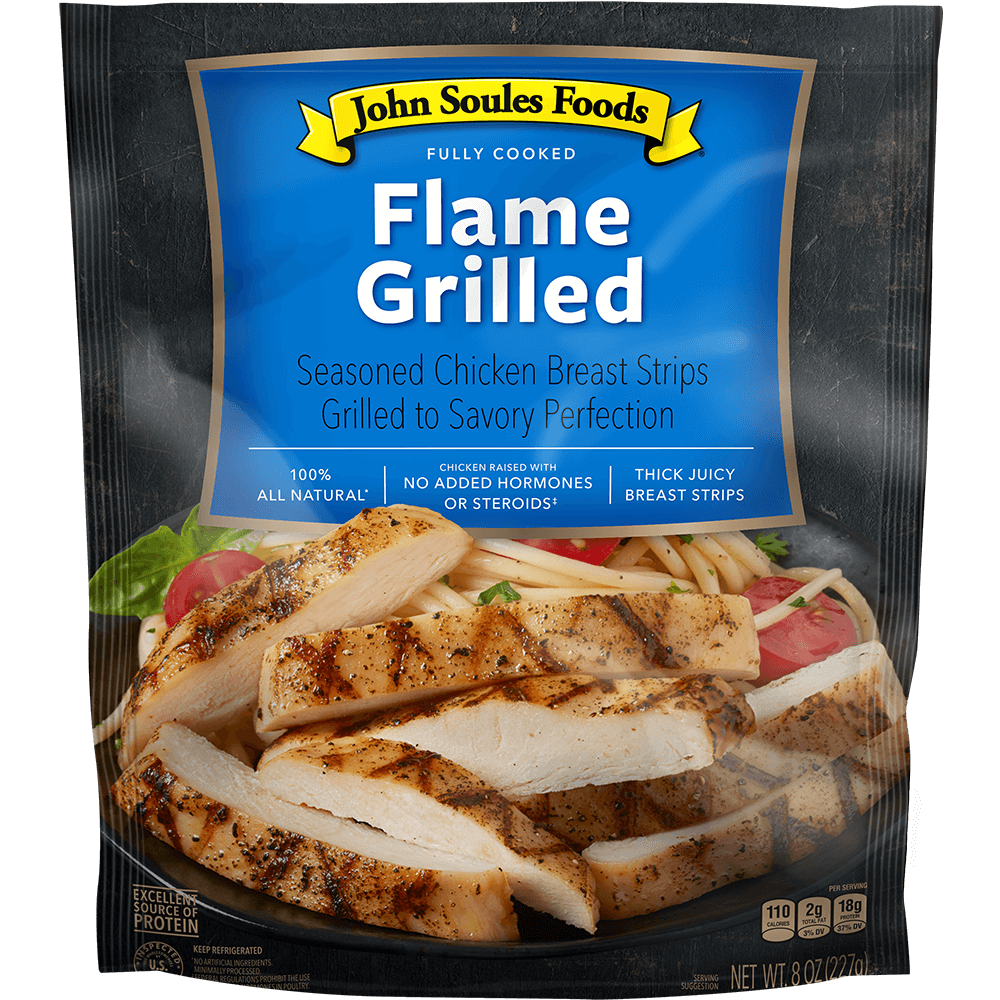 Flame Grilled Chicken Breast Strips