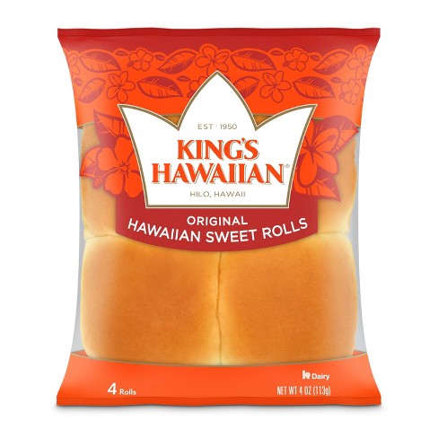 Kings Hawaiian Sweet Rolls 4pk (Great Value Buy)