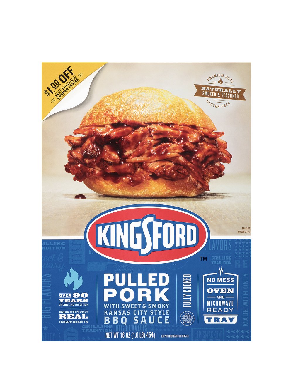 Kingsford Pulled Pork w/ Sweet and Smoky Kansas Sauce