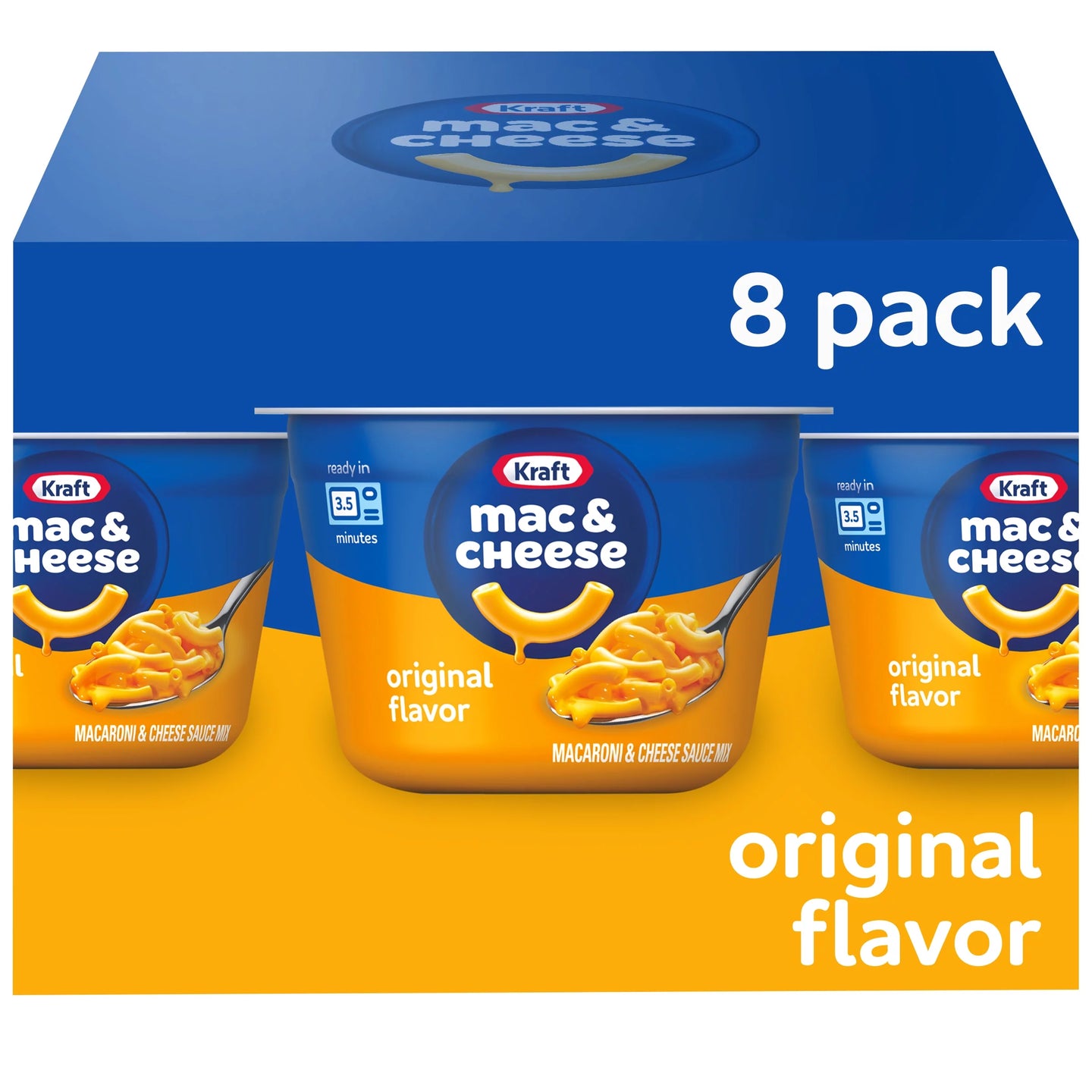 Kraft Original Mac and Cheese 8pk Microwave Cups/$1.87 Each (Great Value Buy)