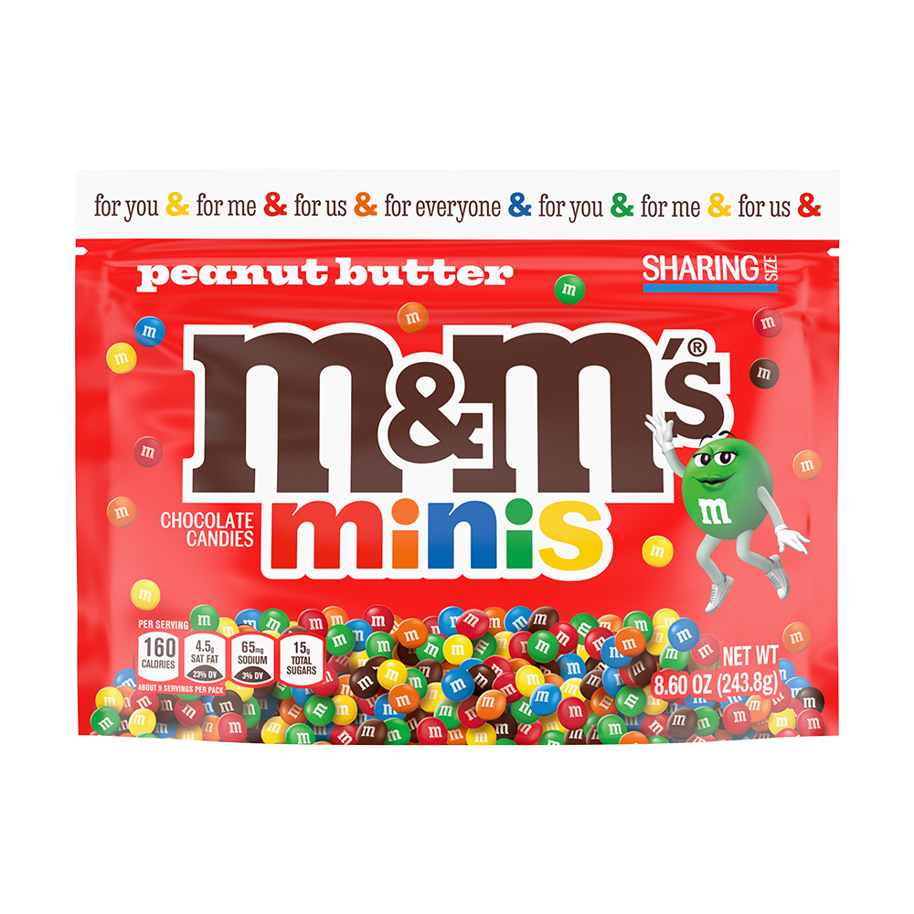 M&M's Minis Peanut Butter Milk Chocolate (Shareable Size) Best Value Buy