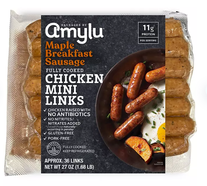 Mini Breakfast Sausage Links (Family Size ) Approx 35 Links