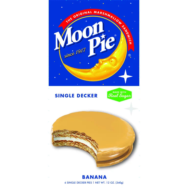 The Original Banana Moon Pie Mini's 6ct.