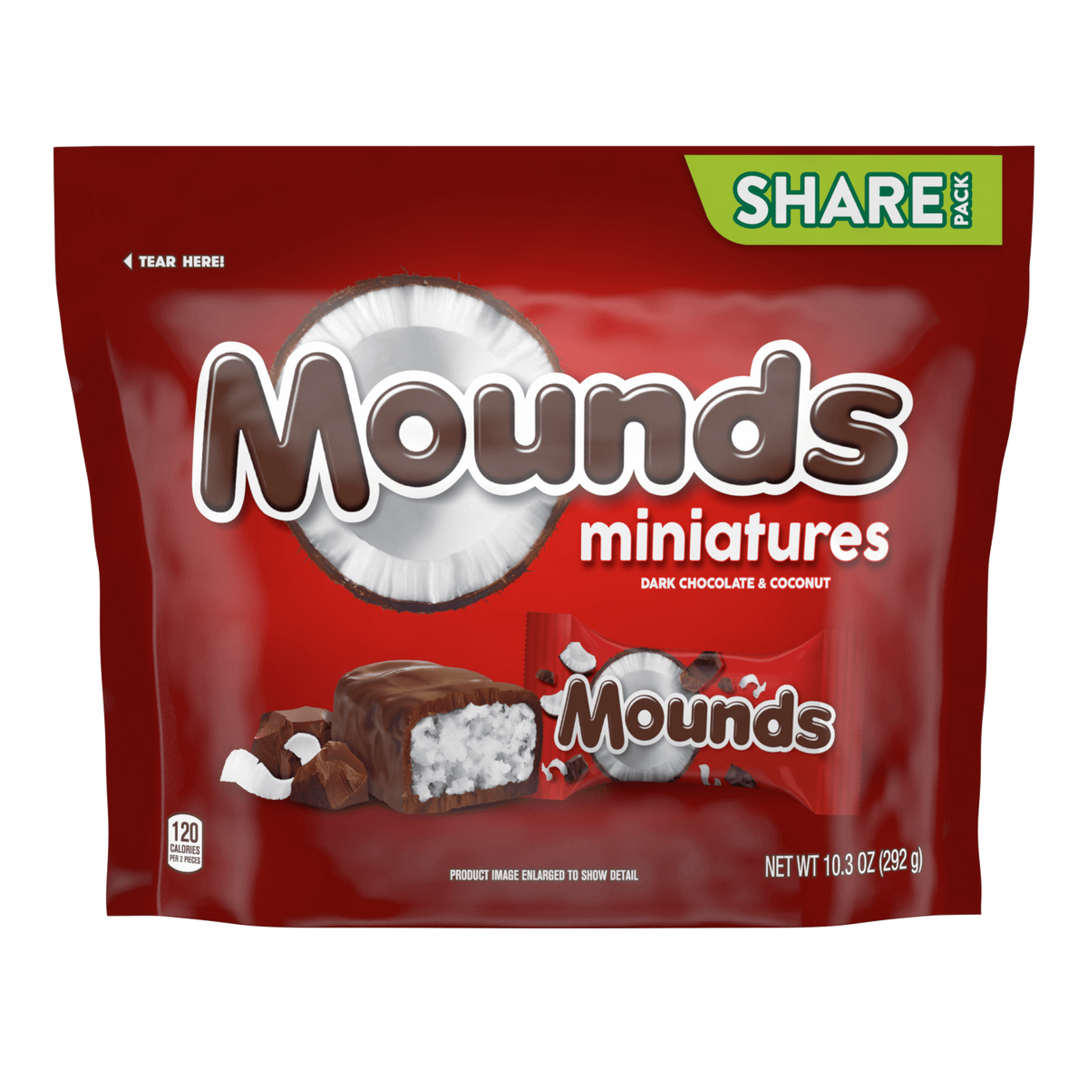 MOUNDS Dark Chocolate Coconut Miniatures