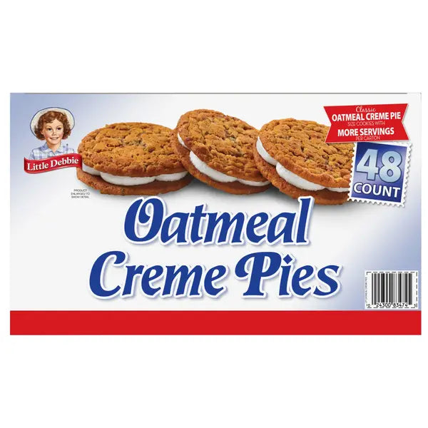 Little Debbie Oatmeal Creme Pies 48ct. (Great Monthly Value Buy)