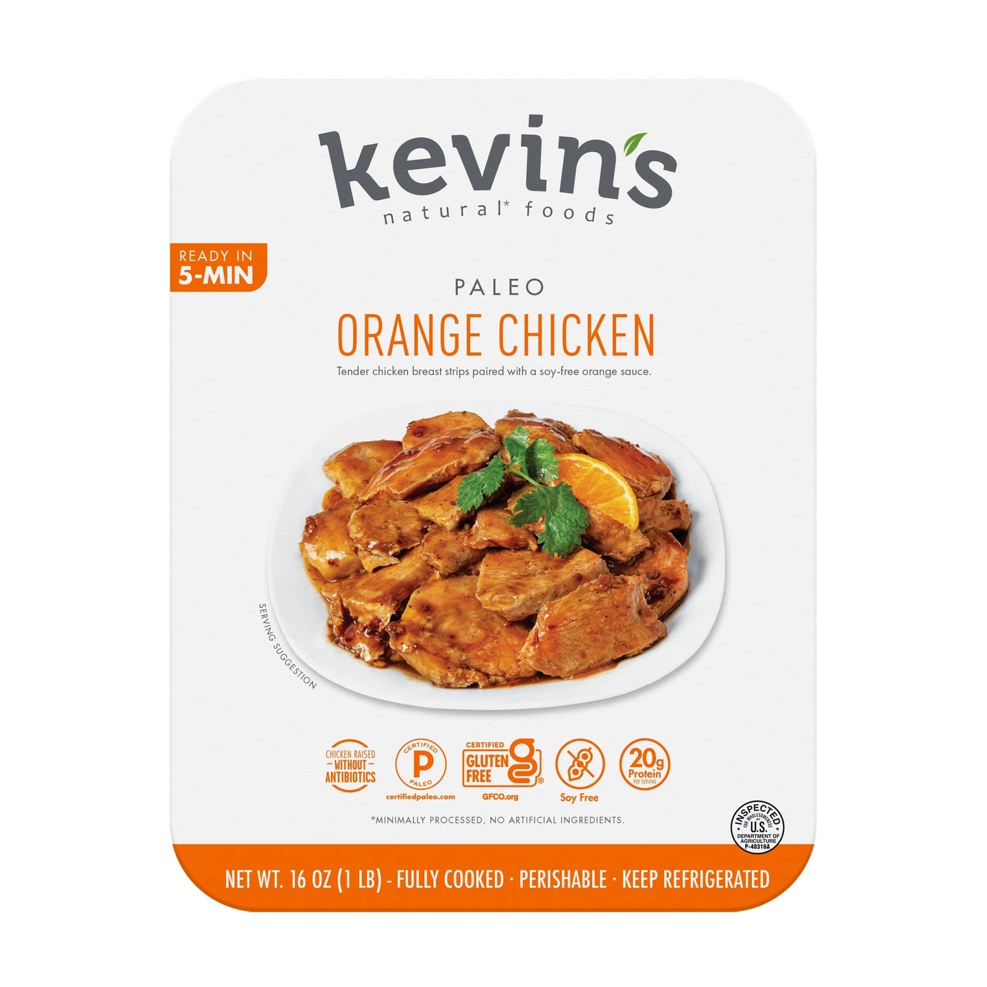 Kevin's Orange Chicken (Premium Item) 2-3 Servings