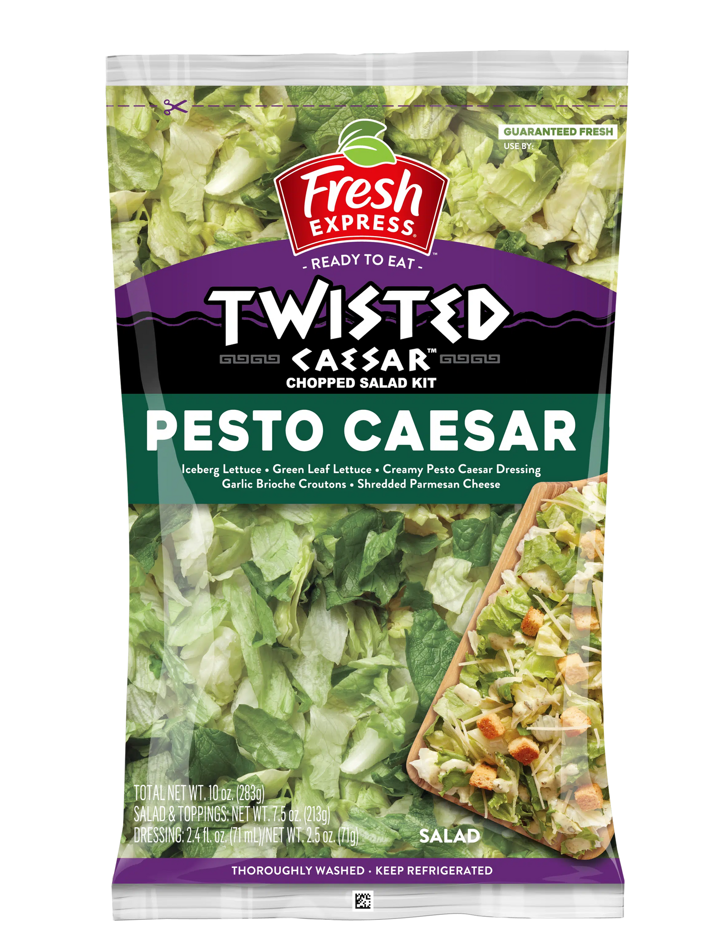 Fresh Express Pesto Caesar Salad Kit
