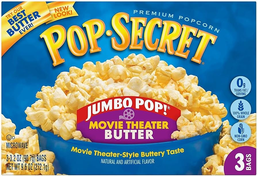 Pop-Secret Movie Theater Butter Microwave Popcorn 3pk/$1.19 each