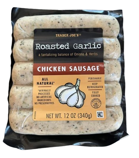 Roasted Garlic Chicken Sausage