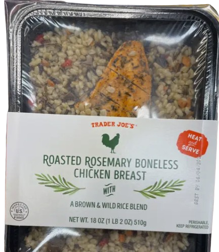 Rosemary Chicken Breast w/ Wild Rice