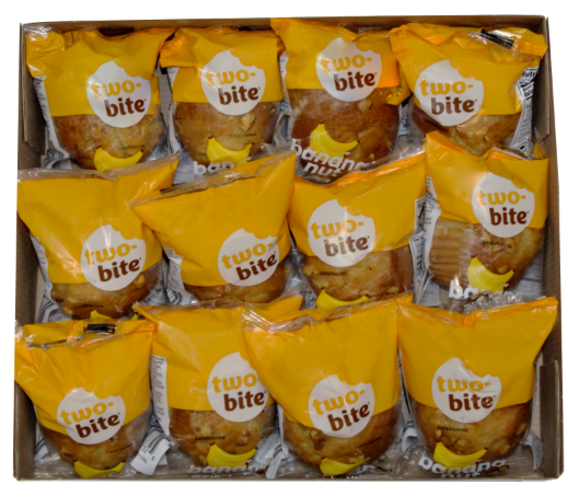 12 Individually Wrapped Banana Nut Muffins